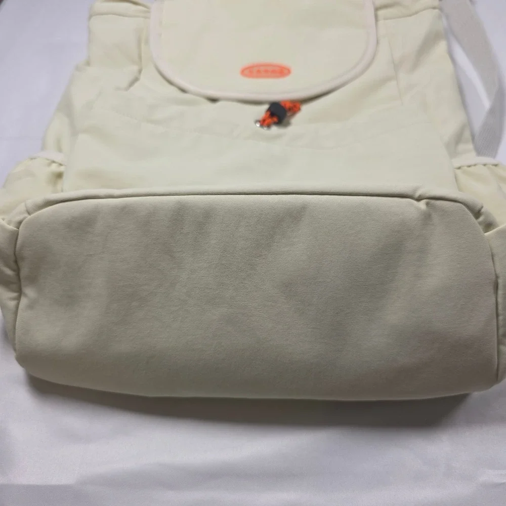 BTS Permission to Dance On Stage Official Backpack Cream Orange K-pop Merch Bag